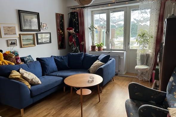 Mysig 2:a i Majorna med balkong