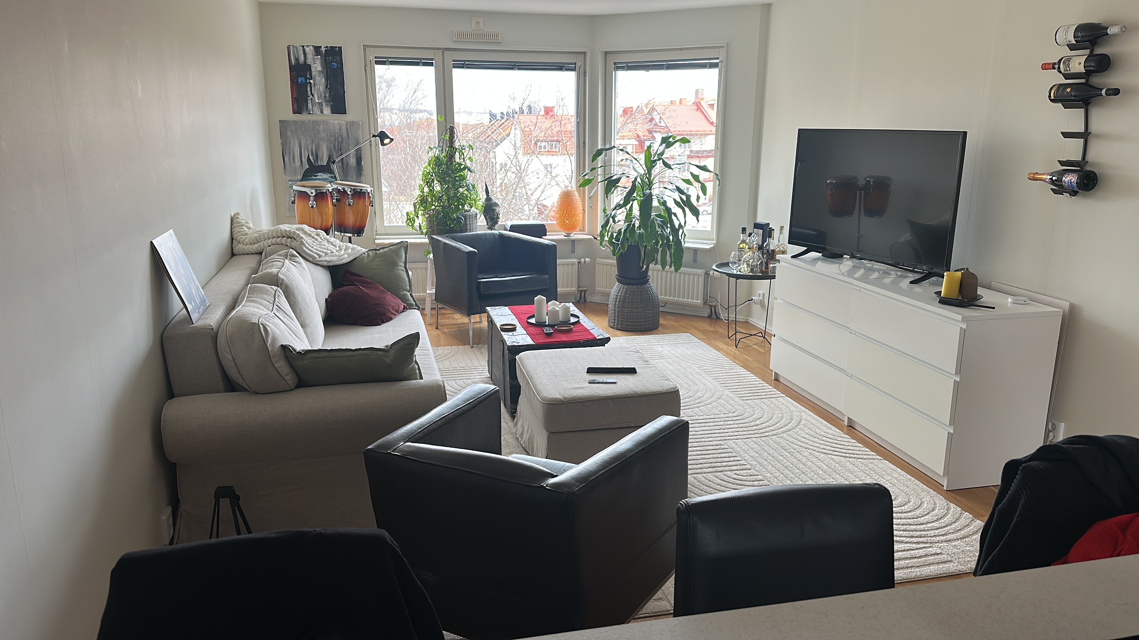 Lägenhet 2.5:a i Borlänge - 70 kvm möblerat