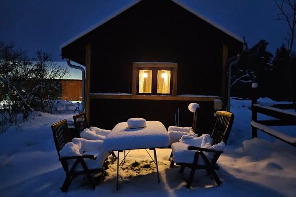 Charmigt torp med själ i lantlig idyll