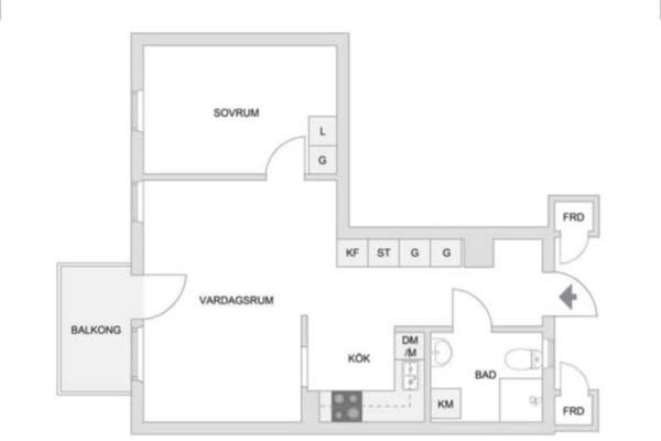2:a i Kista uthyres – Tillgänglig nu!