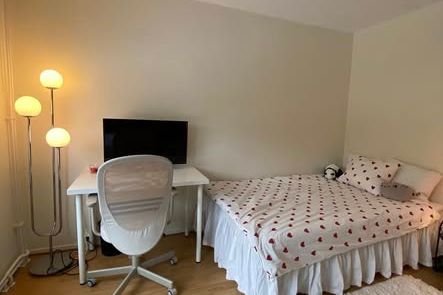 Mysigt studentrum med eget badrum