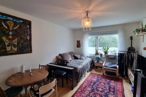 Mysig möblerad etta uthyres på Lidingö