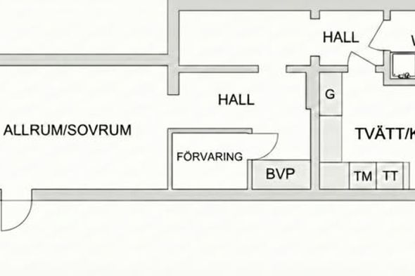 Modern 2:a med egen ingång – Hisingen