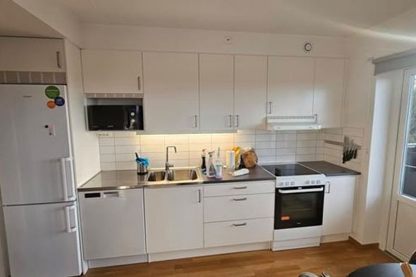 Modern etta med balkong i Kallebäck