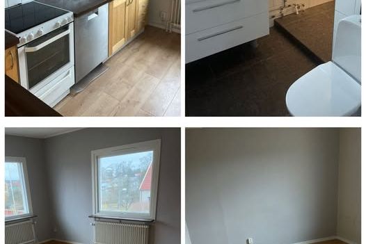 Ljus 2:a med balkong i Funkabo, Kalmar