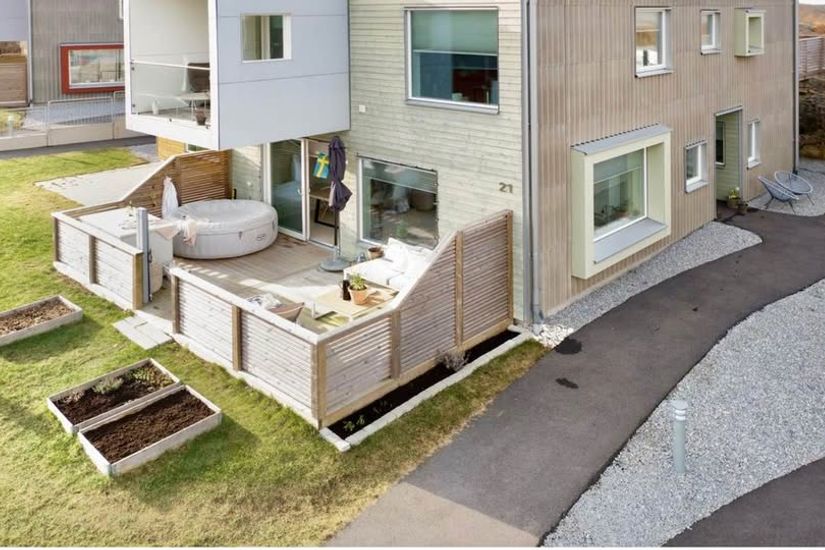 Modern 3:a nära havet i Skärhamn
