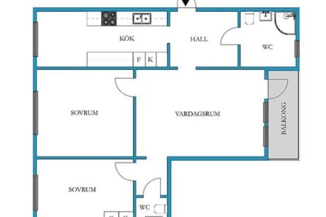 Nyrenoverad 3:a på Hisingen uthyres