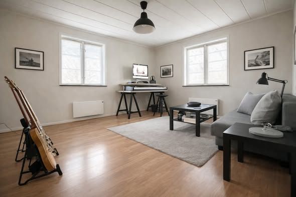 Ljus 2:a på 60 m² i Lammhult nära allt