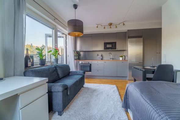 Modern lägenhet med balkong i Vega