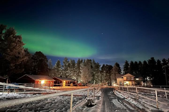 Rum på lantlig kollektivgård i Luleå