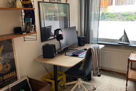 Möblerad studentetta på Kungsholmen