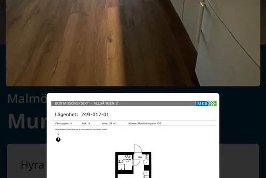 Nybyggd 1:a i Lindingen Centrum, Malmö