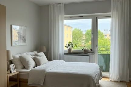Renoverad 3:a med balkong på Norr