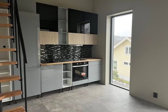 Modernt attefallshus på Hisingen