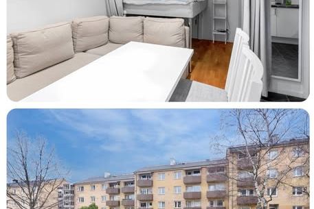 Fräsch lägenhet 24 kvm i Jakobsberg