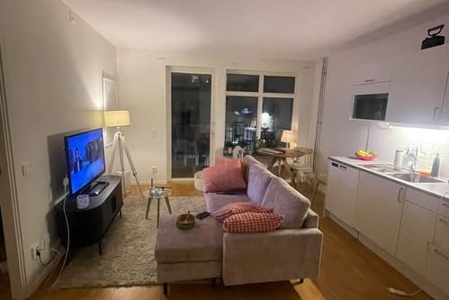 Möblerad tvåa i Limhamns Sjöstad