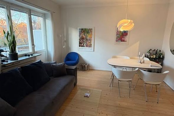 Möblerad 2:a med balkong på Esplanaden