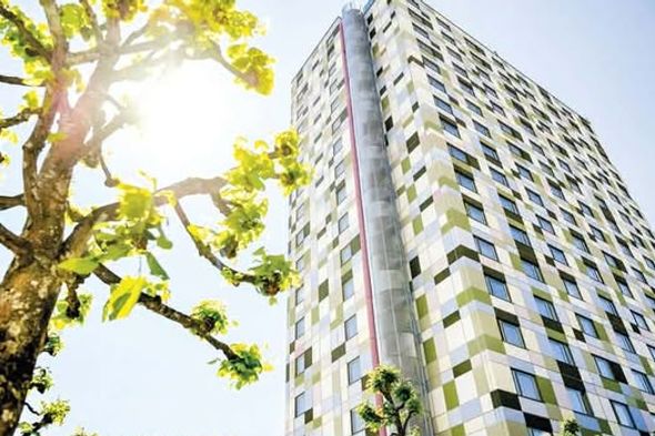 Studentetta i Tensta nära T-bana