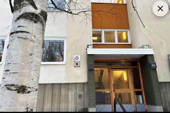 Möblerad studentetta mitt i Östersund
