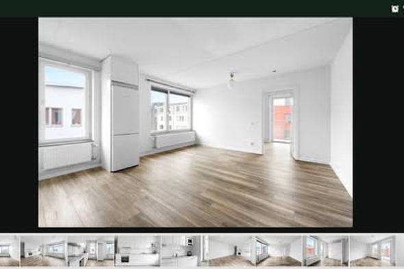 Nyproducerad 2:a med stor balkong