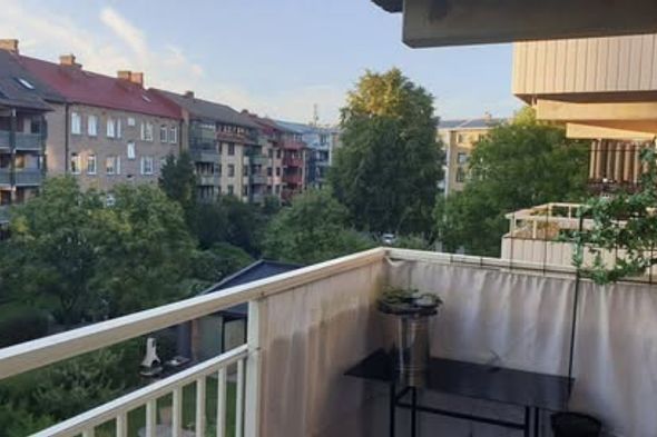 2:a på lugna Tågaborg, 62 kvm