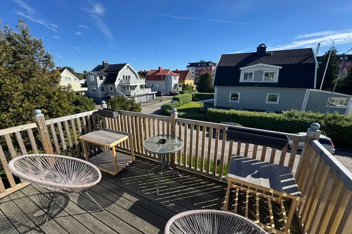 Studentrum i Lundby nära spårvagn