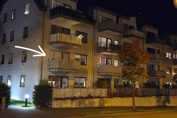 Modern 4 rok med balkong – Pilgatan