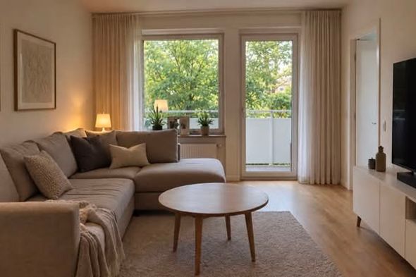 Möblerad tvåa med balkong i Vasastaden