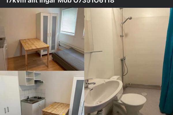 Prisvärd 1:a i Skogås – allt ingår!