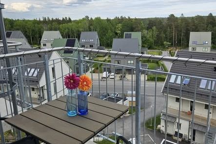 Nyproducerad 3:a etage med balkong