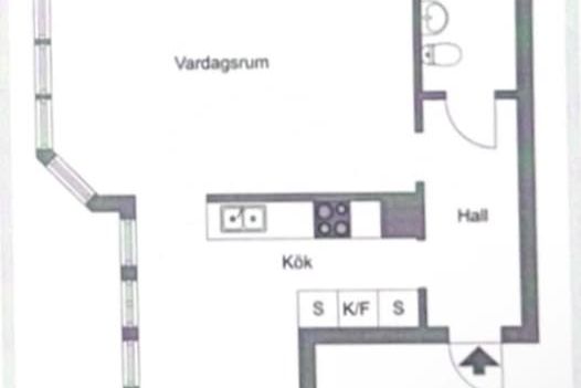 Nyrenoverad 1:a i Hjällbo – WiFi