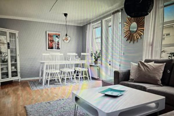 Charmigt radhus i Viby nära Stockholm