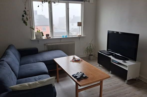 Renoverad 1:a i Halmstad – högst upp
