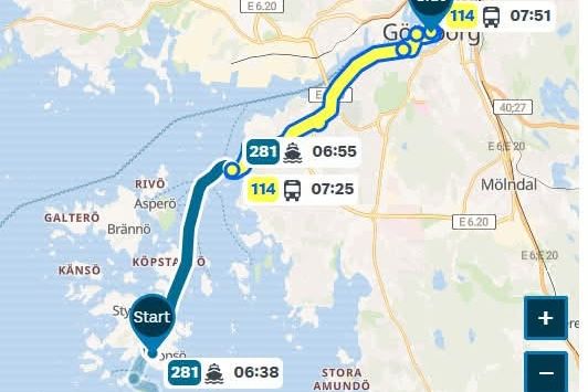 Möblerad lägenhet 40 kvm Donsö