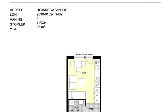 Modern 1 rok i Arenastaden – rabatt!