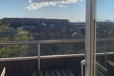 Möblerad etta med balkong i Masthugget – Göteborg