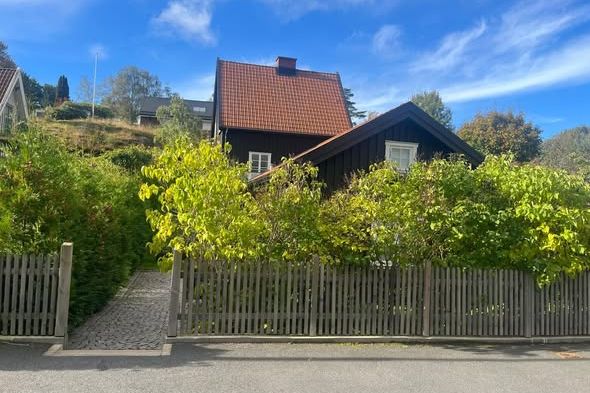 Attefallshus med sovloft i Krokslätt