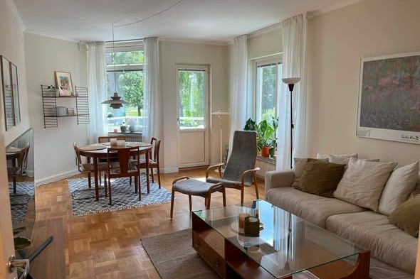 Ljus 2:a med balkong i Gottfridsberg – Linköping
