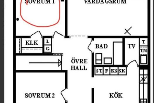 Rum uthyres för tjejer, allt ingår