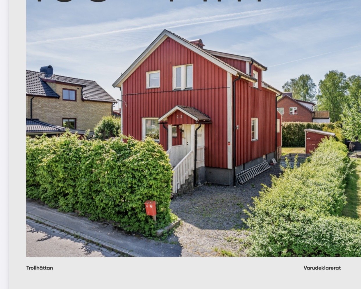 Villa/Hus, 6 rooms, 103 sqm, Trollhättan – Trollhättan