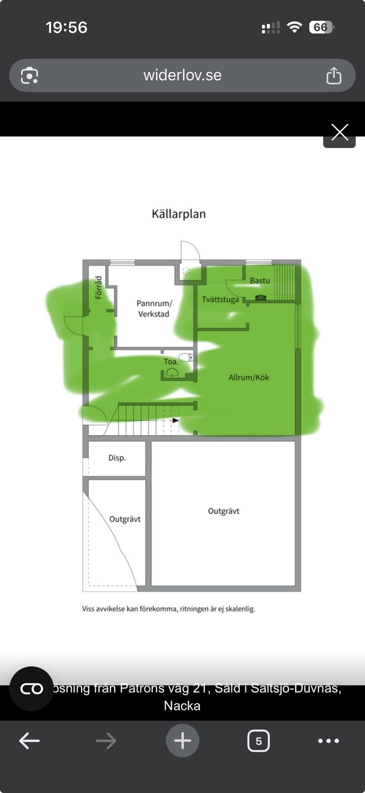 2 rok · 45 m² i Saltsjö-duvnäs – bild 5