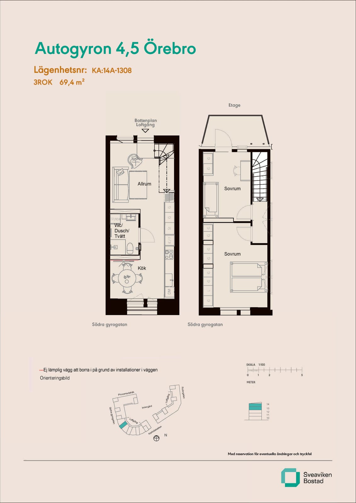 3 rok · 69 m² i Örebro – bild 5