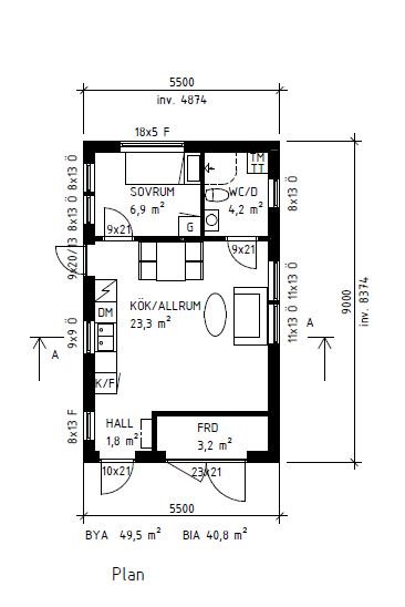 Villa/Hus, 2 rooms, 37 sqm, Täby – bild 12
