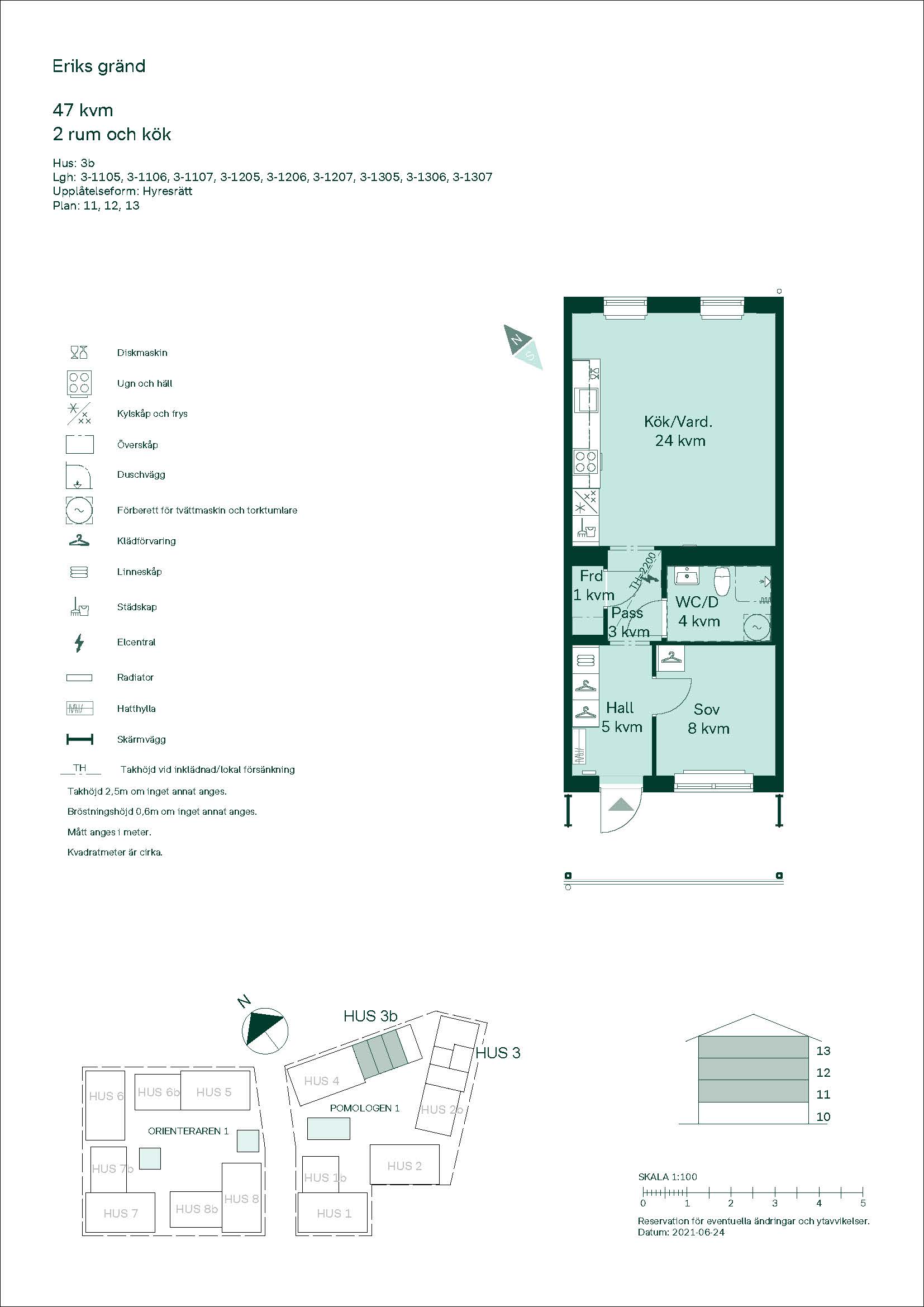 2 rok · 47 m² i Sigtuna – bild 18