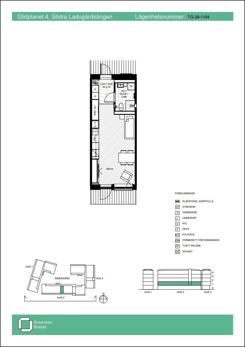 Lägenhet, 1 rooms, 33 sqm, Örebro – bild 10