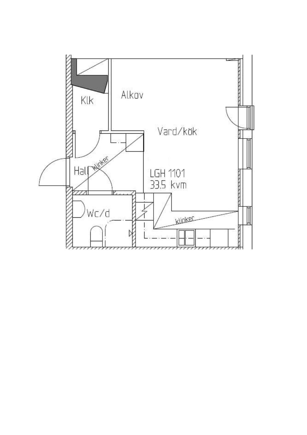 Lägenhet, 1 rooms, 33 sqm, UDDEVALLA – bild 8
