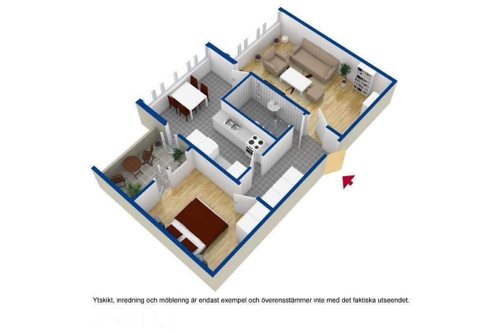 2 rok · 67 m² i Västerås – bild 3