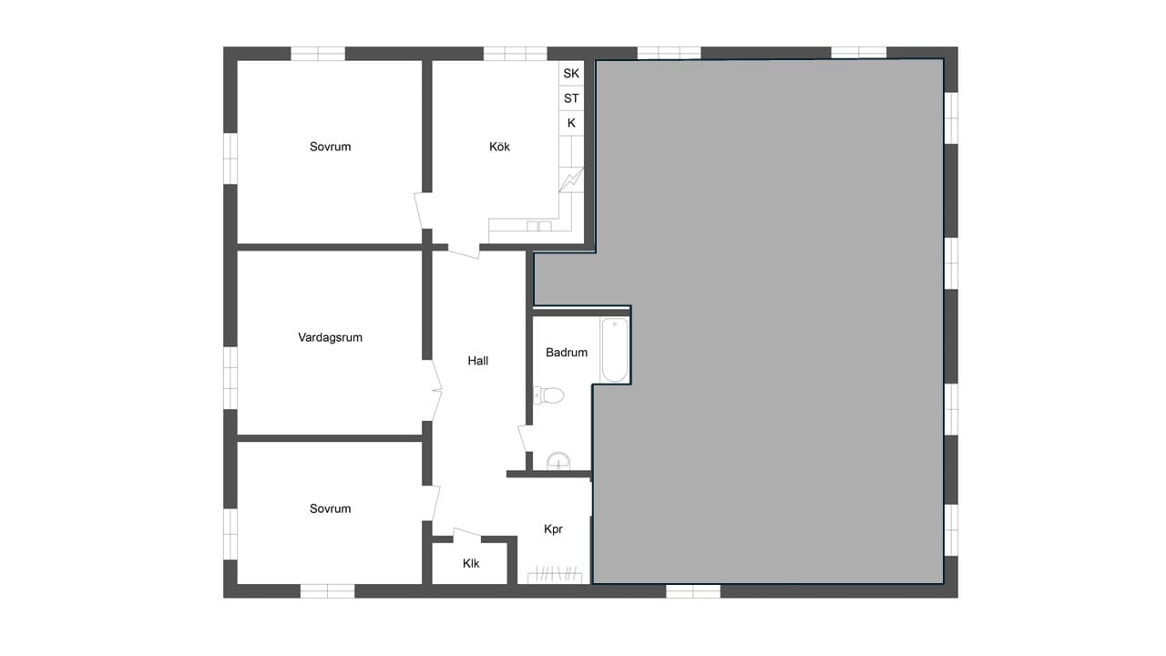 3 rok · 96 m² i Orsa – bild 2