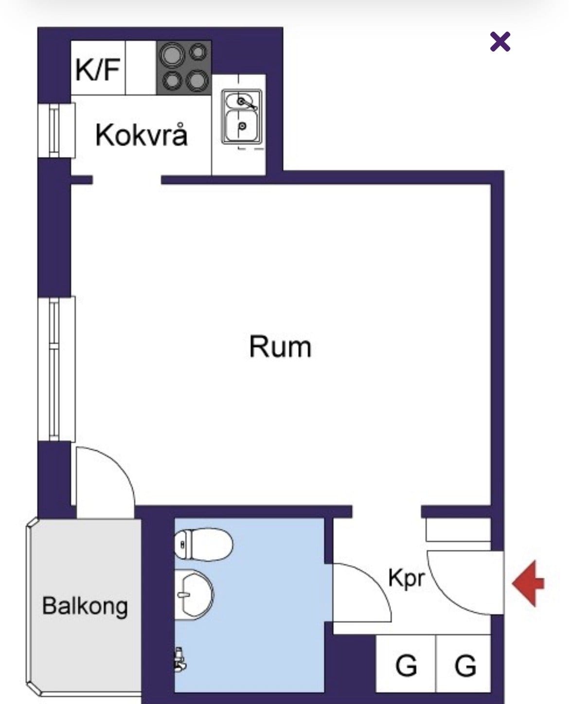 1 rok · 25 m² i Järfälla – bild 18