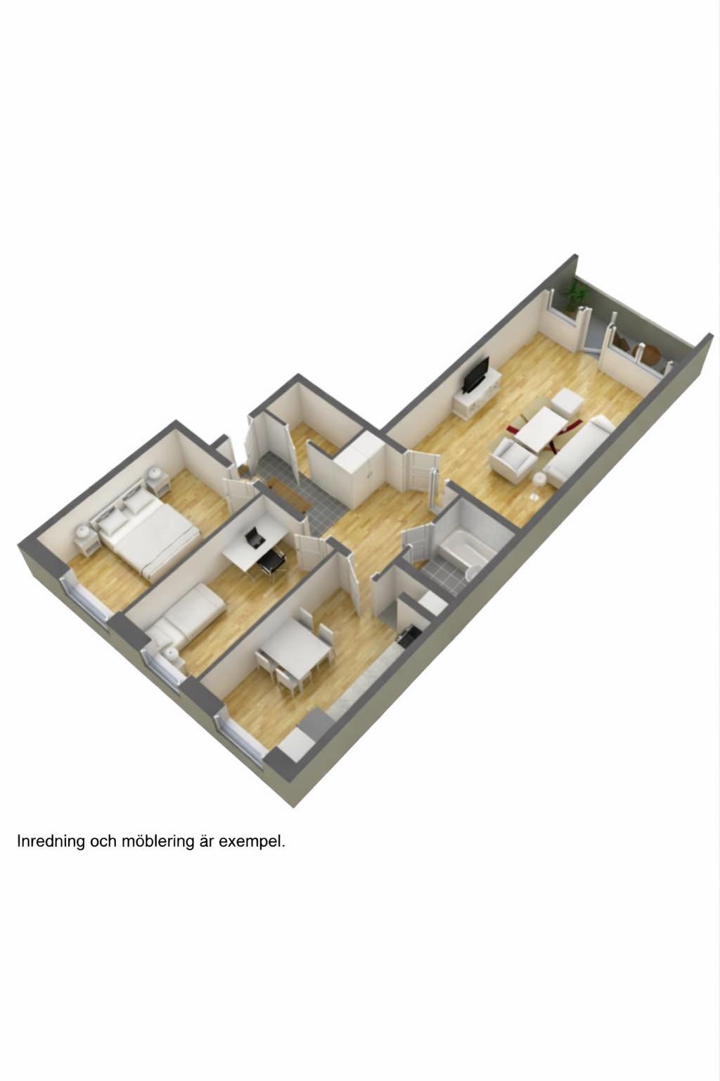 Lägenhet, 3 rooms, 70 sqm, Malmö